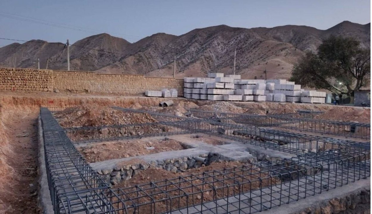 شروع پروژه مدرسه ۶ کلاسه داورپناه در سردشت شروع پروژه مدرسه ۶ کلاسه داورپناه در سردشت